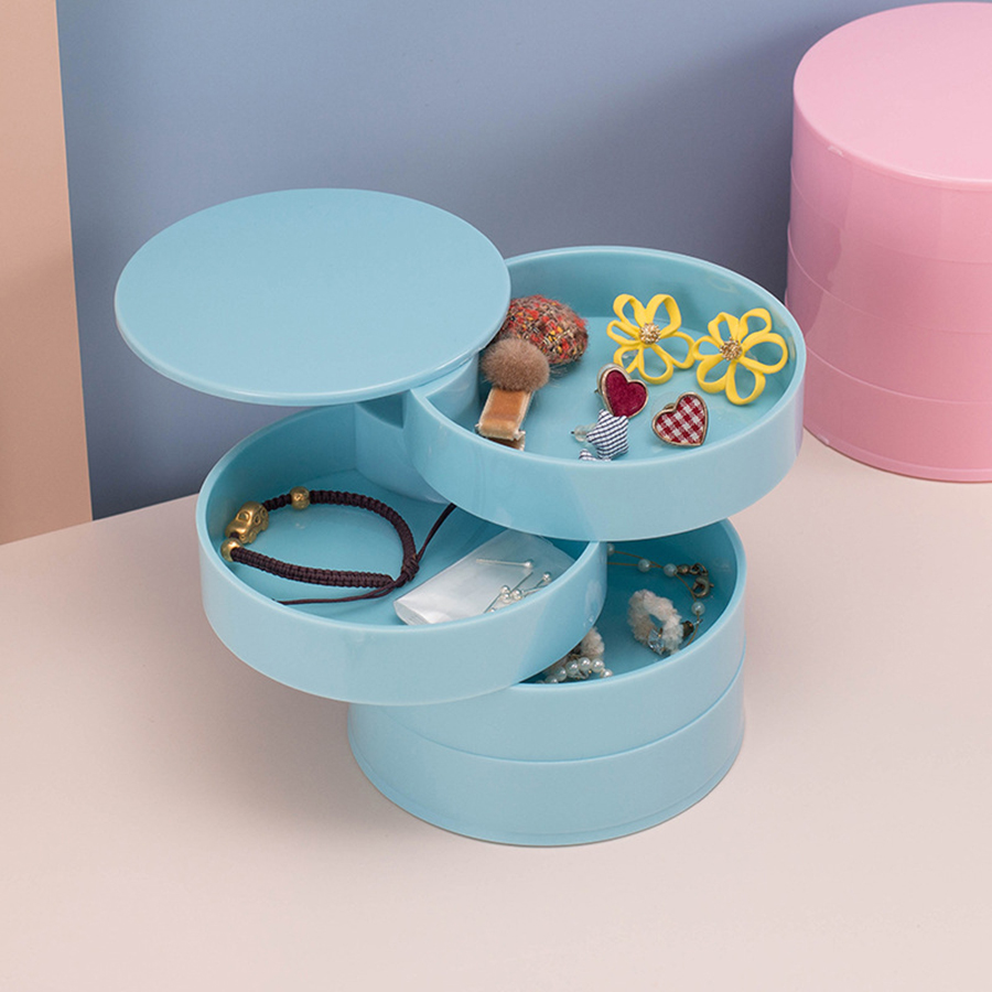 旋轉(zhuǎn)首飾收納盒
